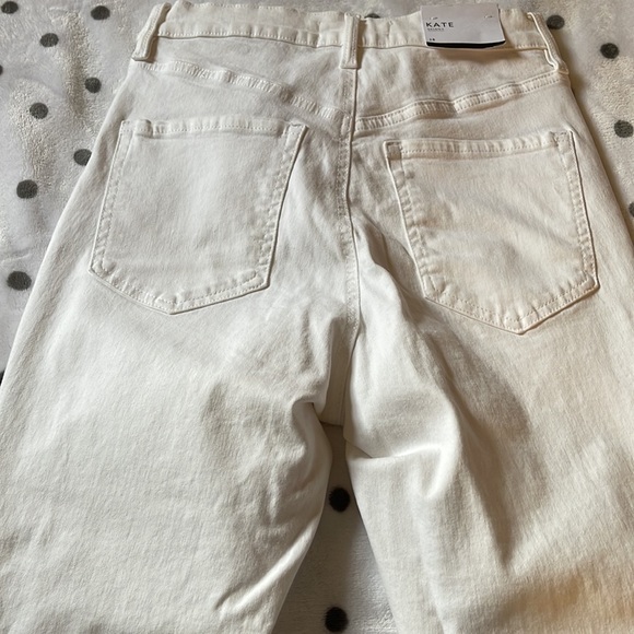 Ultra high rise skinny jeans white - Picture 3 of 4
